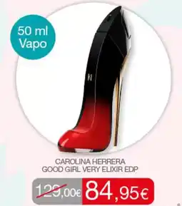 Passion Beauté Carolina herrera - good girl very elixir edp oferta
