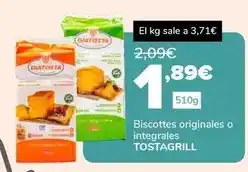 Supeco Diatosta - biscottes originales o integrales oferta