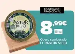 Supeco El pastor - queso semicurado oferta