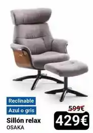 Centro Hogar Sanchez Relax - sillón oferta