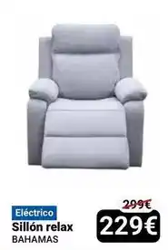 Centro Hogar Sanchez Relax - sillón bahamas oferta