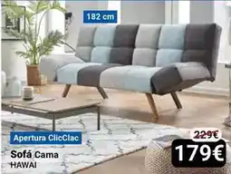 Centro Hogar Sanchez Sofá cama hawai oferta