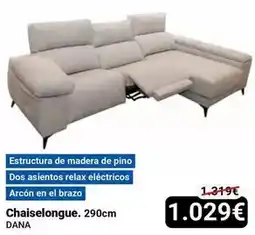 Centro Hogar Sanchez Relax - chaiselongue. 290cm oferta