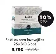 NaturaSí Biobel - pastillas para lavavajillas 25u oferta