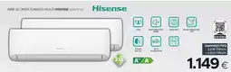 Tien 21 Hisense - aire acondicionado multi herbese oferta