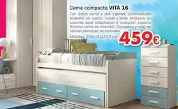 Tifón Hipermueble Cama compacta vita 16 oferta