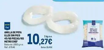 Makro Chef - anilla de pota oferta