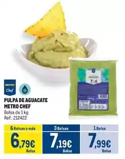 Makro Chef - pulpa de aguacate oferta