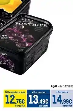 Makro Ponthier - açai oferta