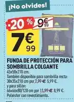 Centrakor Funda de protección para sombrilla colgante oferta