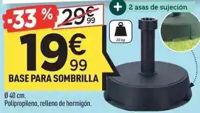 Centrakor Base para sombrilla oferta
