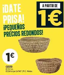 Centrakor Cesto oferta