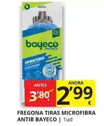 Supermercados MAS Bayeco - fregona tiras microfibra antib oferta