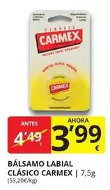 Supermercados MAS Carmex - balsamo labial clasico oferta