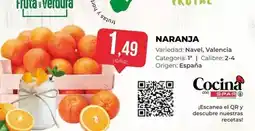 SPAR Gran Canaria Valencia - naranja oferta