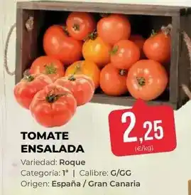 SPAR Gran Canaria Origen - tomate ensalada oferta