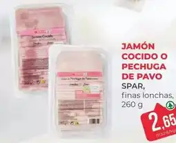 SPAR Gran Canaria Spar - jamón cocido o pechuga de pavo oferta