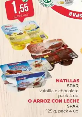 SPAR Gran Canaria Spar - natillas oferta
