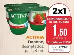 SPAR Gran Canaria Danone - activia oferta