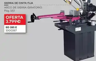 Ferri Sierra de cinta fija oferta