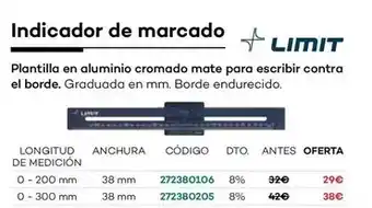 Ferri Indicador de marcado oferta