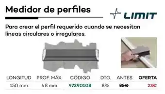 Ferri Medidor de perfiles oferta