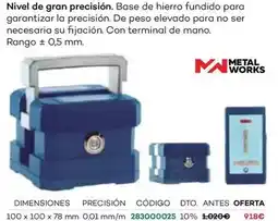 Ferri Nivel de gran precisión oferta