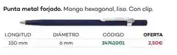 Ferri Punta metal forjado oferta
