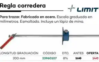 Ferri Regla corredera oferta