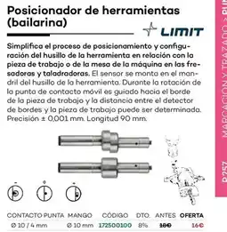 Ferri Posicionador de herramientas ( bailarina) oferta