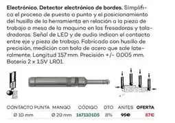Ferri Electronico. detector electrónico de bordes oferta