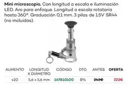 Ferri Mini microscopio oferta