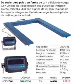 Ferri Báscula | balanza oferta