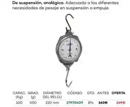 Ferri Limit - báscula | balanza oferta