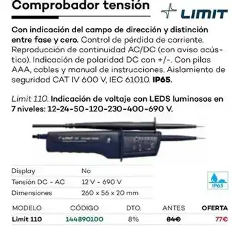 Ferri Comprobador tension oferta