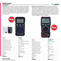 Ferri Codegolimit - multimetro oferta
