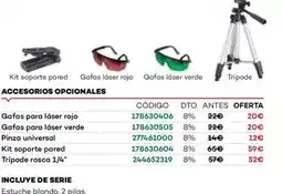 Ferri Limit - accesorios opsionales oferta