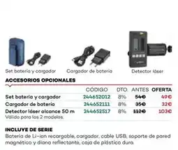 Ferri Accesorios opcionales oferta