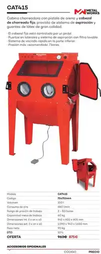 Ferri Sistema - mesa de cabra oferta