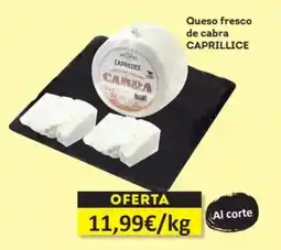 Economy Cash Caprillice - queso fresco de cabra oferta
