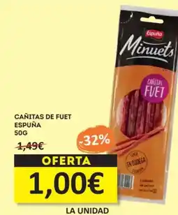 Economy Cash Espuña - canitas de fuet oferta