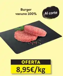 Economy Cash Burger vacuno 100% oferta
