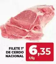 Spar Tenerife Filete 1 de cerdo nacional oferta