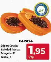 Spar Tenerife Origen - papaya oferta
