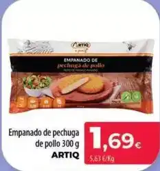 Spar La Palma Artiq - empanado de pechuga de pollo oferta