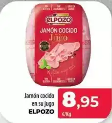 Spar La Palma Elpozo - jamón cocido en su jugo oferta