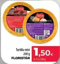 Spar La Palma Floristan - tortilla mini oferta