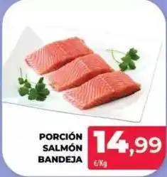 Spar La Palma Porcion salmón bandeja oferta