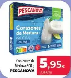 Spar La Palma Pescanova - corazones de merluza oferta