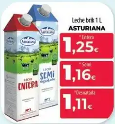 Spar La Palma Central lechera asturiana - leche brik oferta